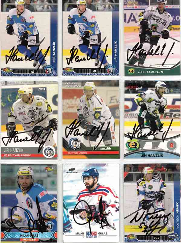 Podepsané hokejové karty - foto 72