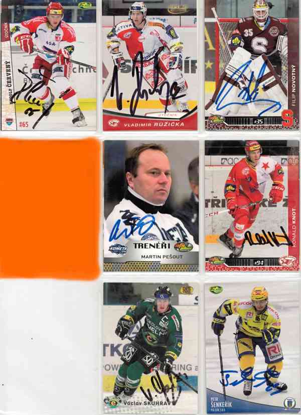Podepsané hokejové karty - foto 84