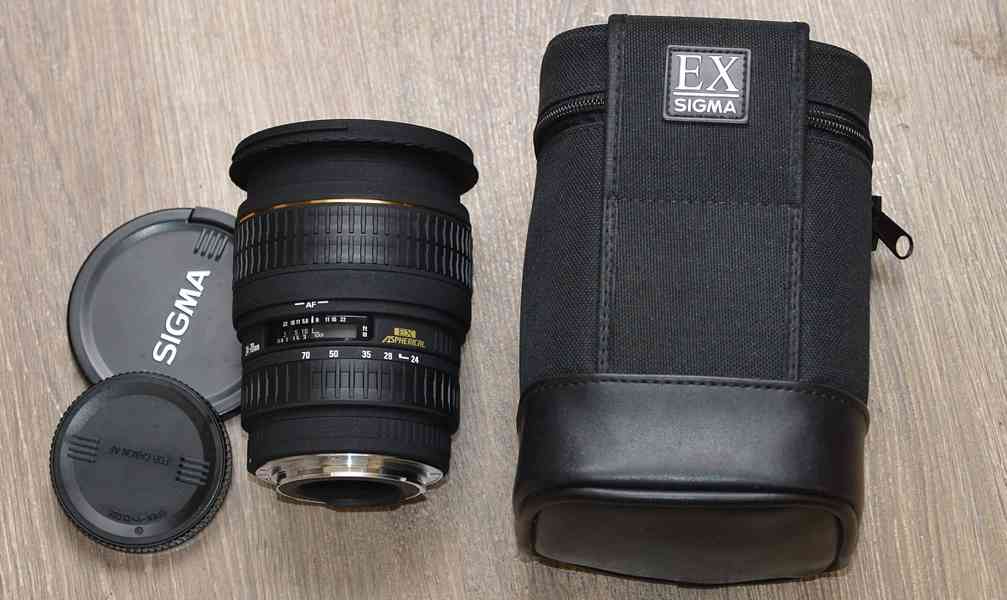 pro Canon - Sigma DG 24-70mm F/2.8 EX ASPHERICAL