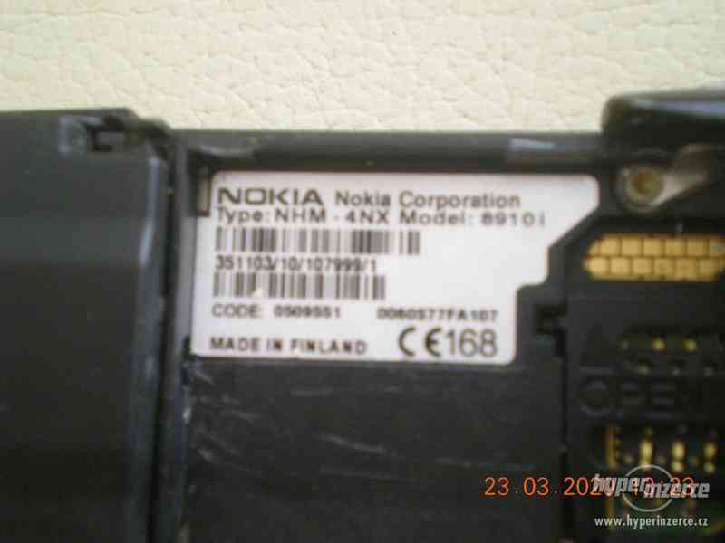 Nokia 8910i - plně funkční tel. s titanovými kryty z r.2003 - foto 10