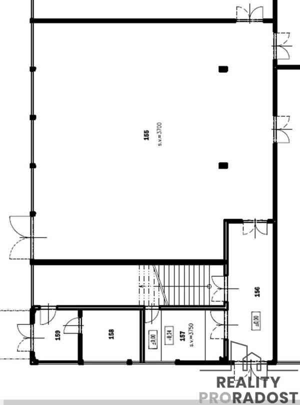 PRONÁJEM SKLADU - DÍLNY O VÝMĚŘE 150m2 V ADAMOVĚ U BLANSKA  - foto 2