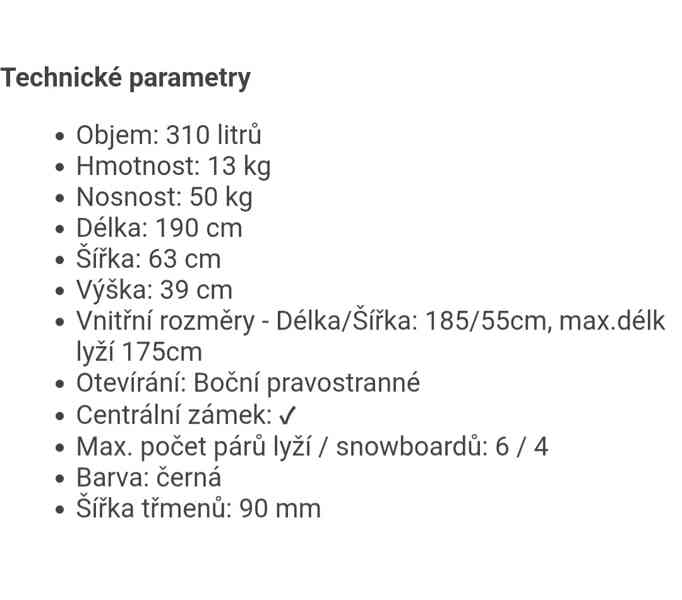 THULE Pacific 600 Antracit - foto 2