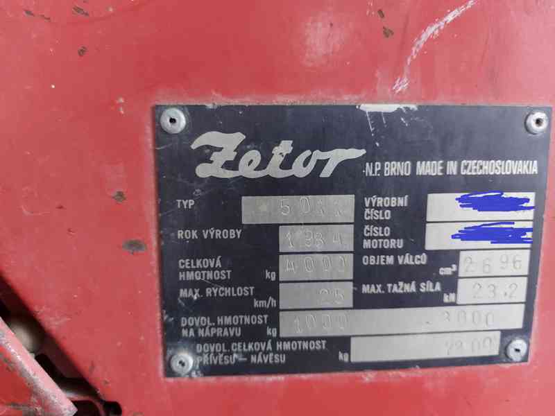 Traktor Zetor 5011 - foto 8