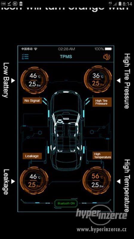 Bluetooth snímače tlaku v pneu - foto 5