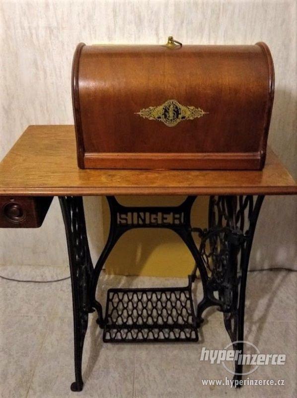Šlapací stroj Singer - foto 2