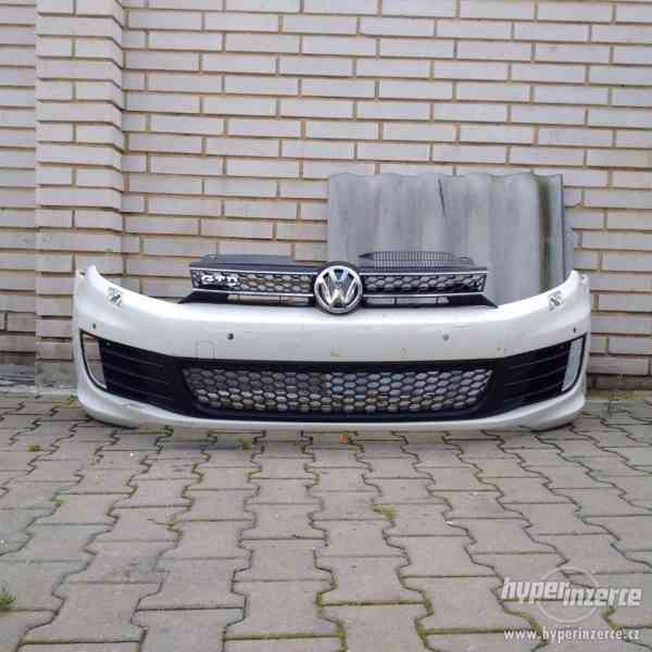 predni naraznik vw golf vi 6 gti gtd r-line - foto 2