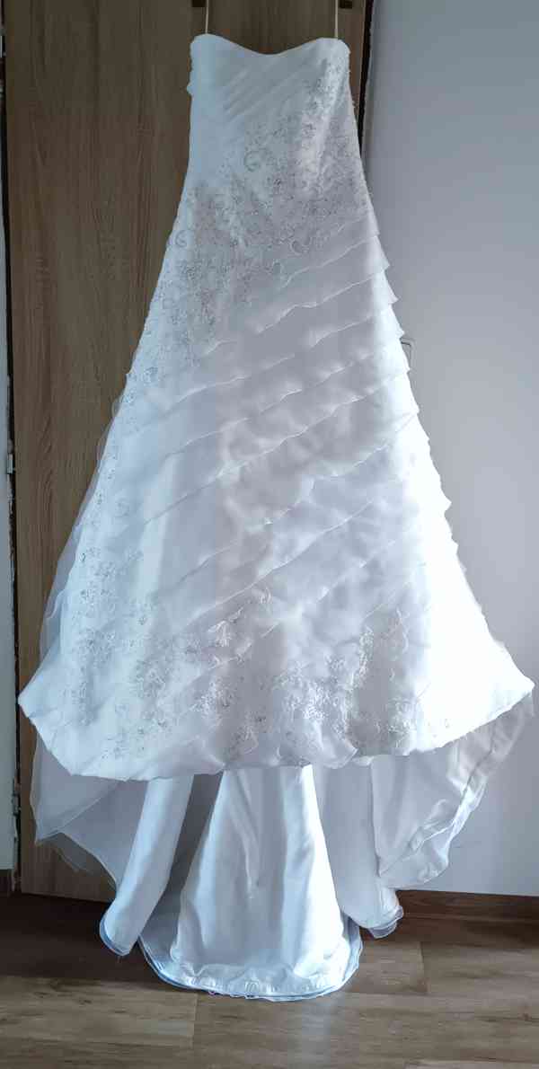 Luxusní svatební šaty 36  - foto 7