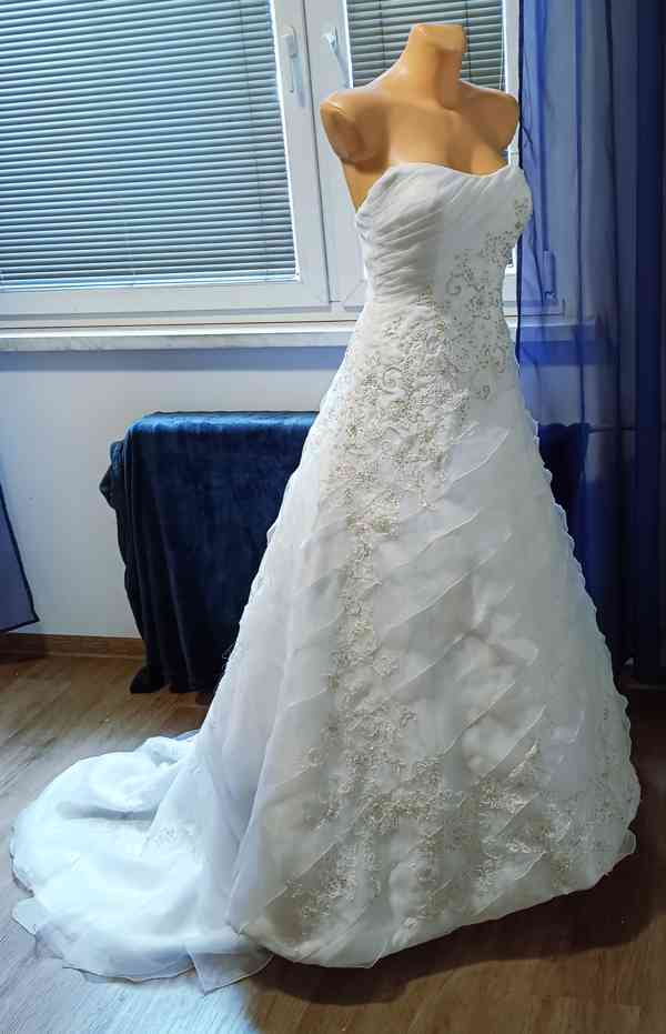 Luxusní svatební šaty 36  - foto 4