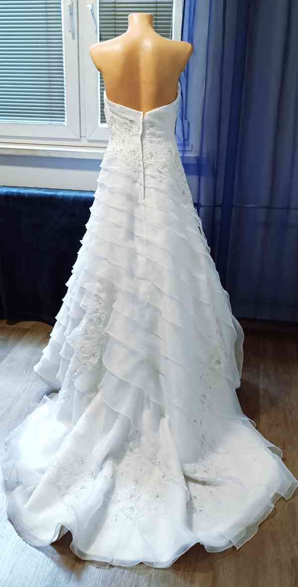 Luxusní svatební šaty 36  - foto 2