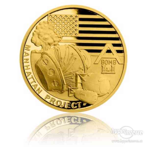 KOUPÍM Sadu čtyř zlatých mincí Válečný rok 1942 proof - foto 8