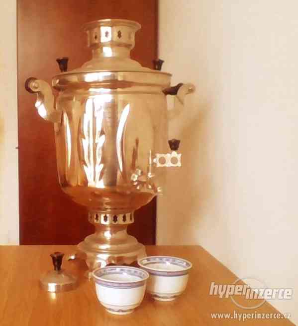 Velký starožitný ruský SAMOVAR - foto 1