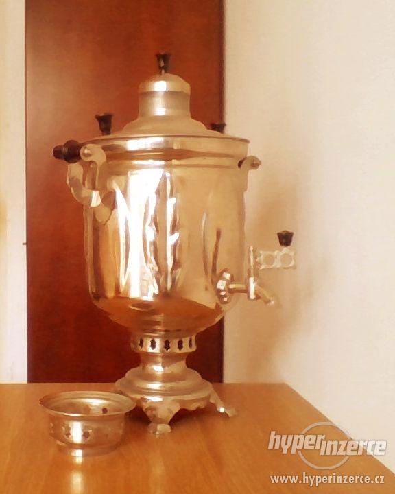 Velký starožitný ruský SAMOVAR - foto 3