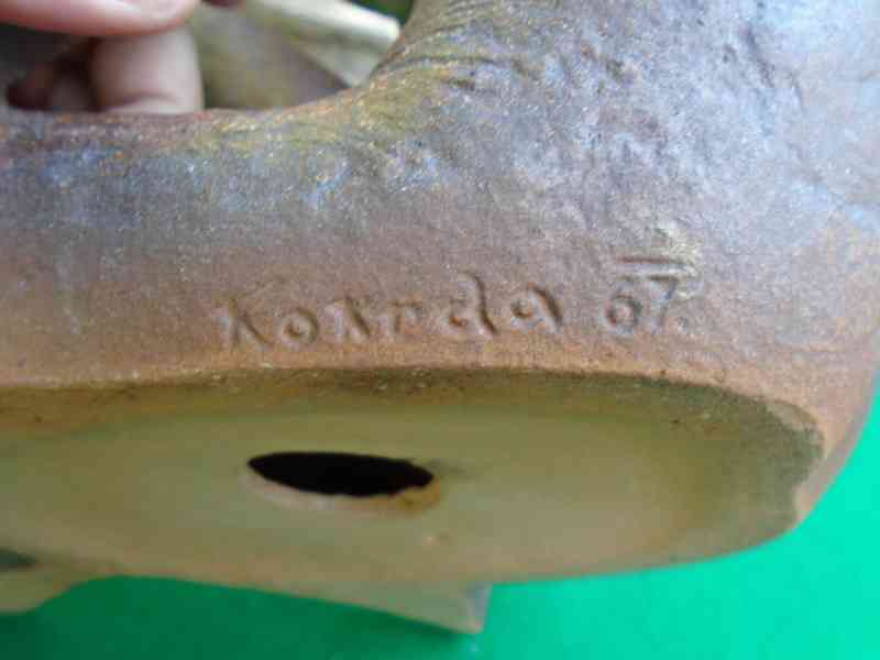 Socha soška Akt žena ženy Bohumil Kokrda Brusel 60. roky top - foto 10