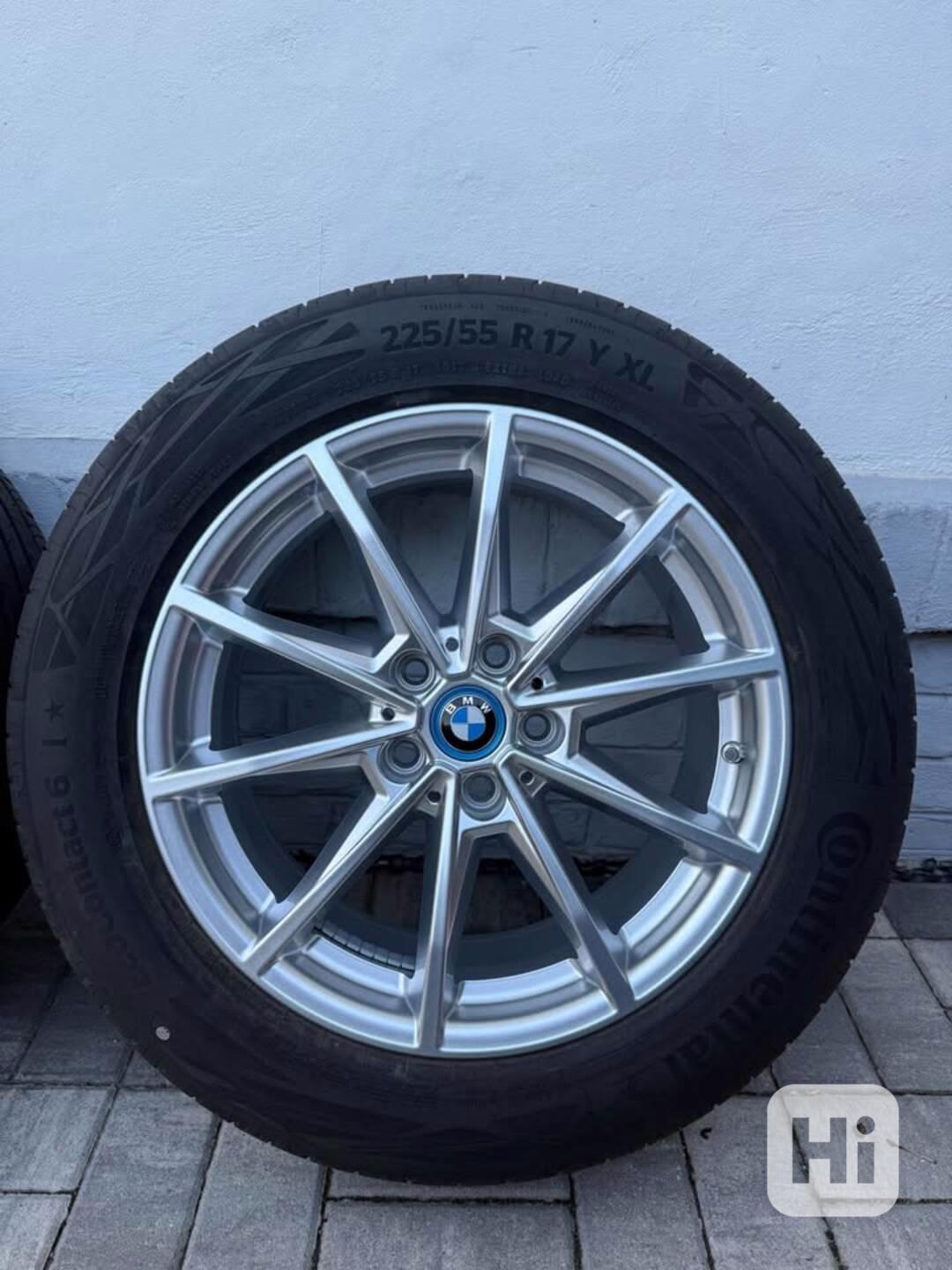 R17 5x112mm 7,5j BMW včetně letních pneu Continental - foto 1