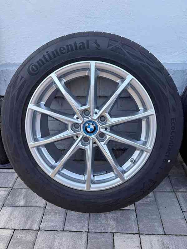 R17 5x112mm 7,5j BMW včetně letních pneu Continental - foto 5