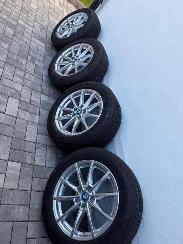 R17 5x112mm 7,5j BMW včetně letních pneu Continental - foto 2