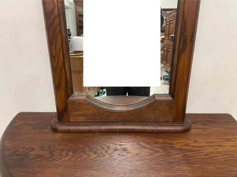 Starožitné rustikální zrcadlo - foto 5