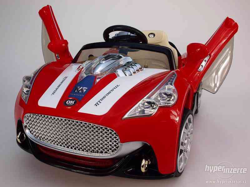 Nové dětské elektrické autíčko - červený sporťák. - foto 10