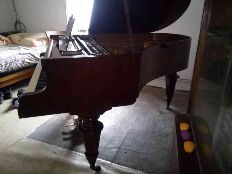 Prodám klavír piano (pijáno) křídlo Petrof Laděno na normál - foto 7