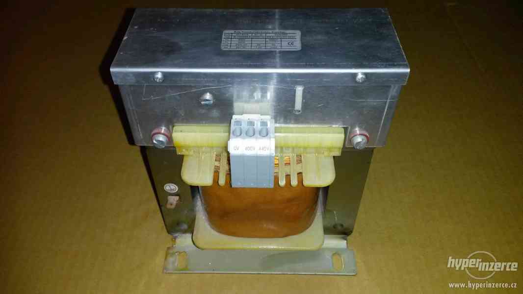 Transformátor 400V / 230V + 24V DC (Made in Germany) - foto 3