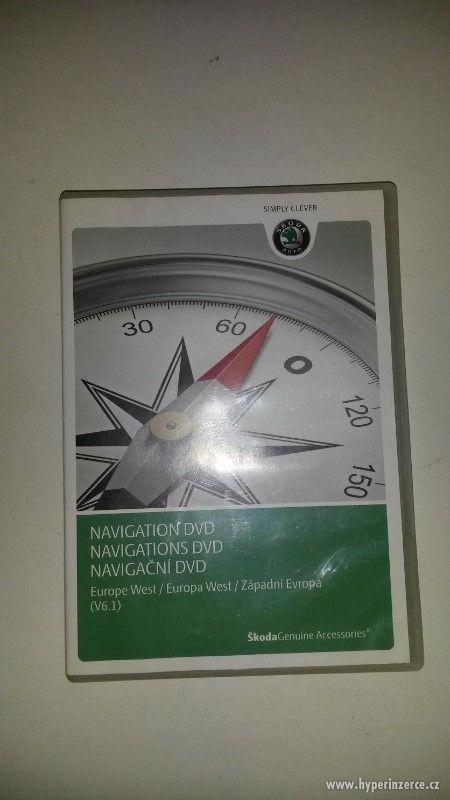 navigační DVD 6.1 originál, škoda, VW - foto 2
