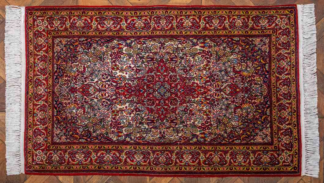 Perský koberec Ghoum hedvábí s vlnou 173 X 95 cm