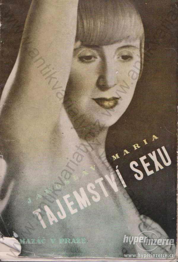 Tajemství sexu Jaroslav Maria 1934 Osidla Venušina - foto 1
