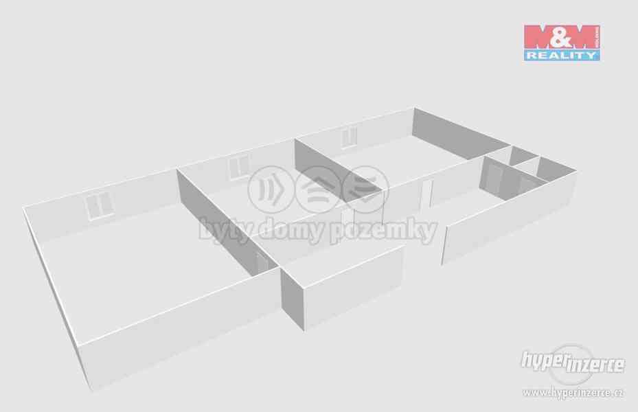 Pronájem kanceláří, 60 m?, Chomutov, ul. náměstí 1. Máje - foto 5