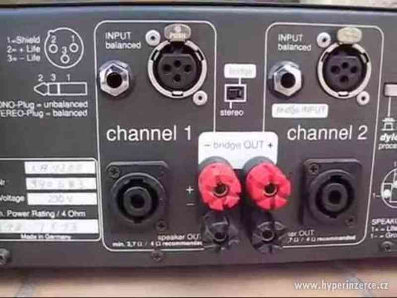 Reproboxy Zeck tripasmove 15/3 600W , kabely speakon zesik - foto 5