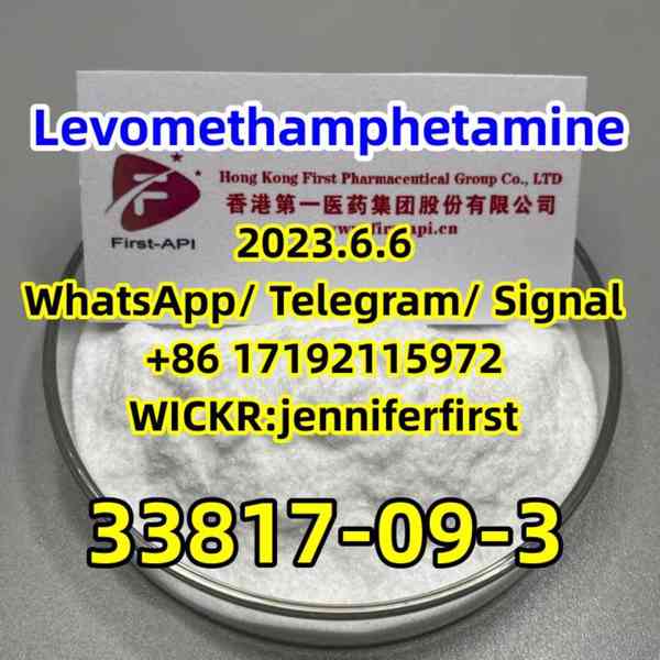  levomethamphetamine, Levomethamphetamine, CAS.33817-09-3 - foto 1