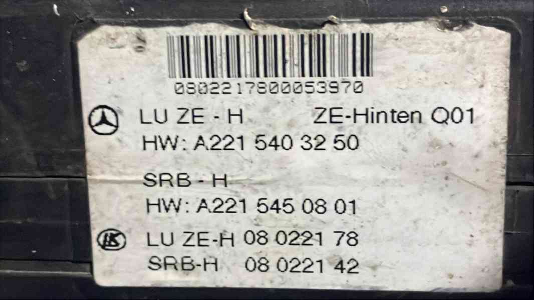 Mercedes W221/CL 216 Pojist. skřínky-moduly SAM. - foto 7