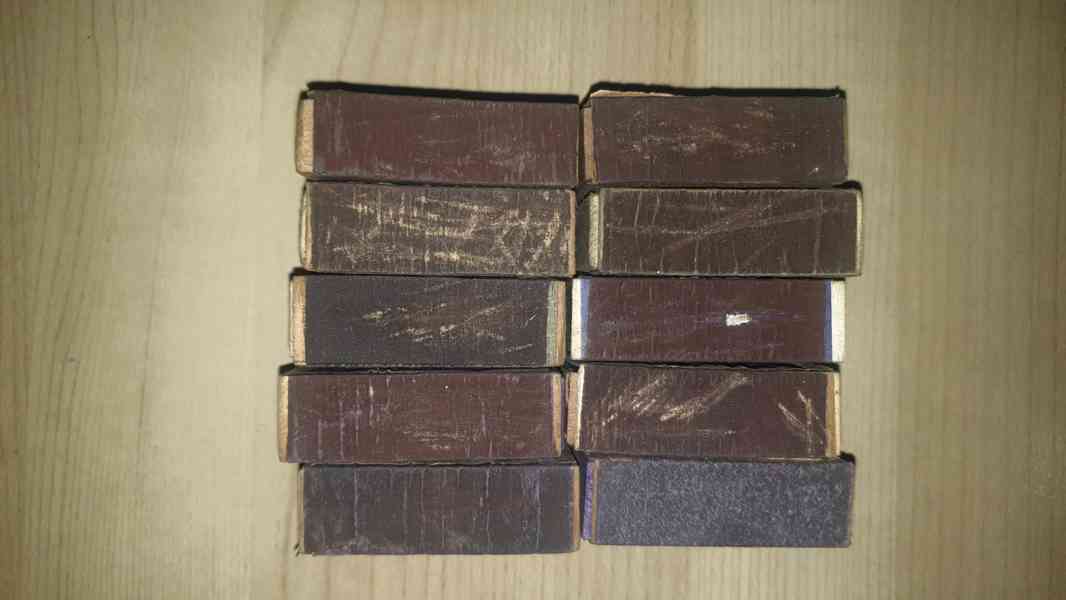 Staré dýhované krabičky. - foto 2