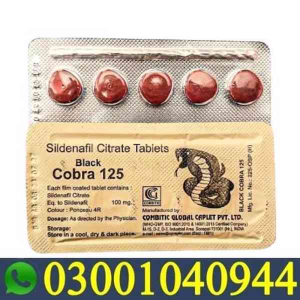Black Cobra 125mg Tablets in Karachi ( 03001040944
