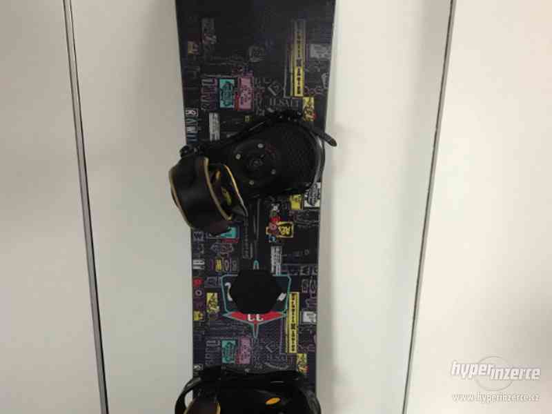Prodám  snowboard CRAZY CREEK ULTIMATE 164cm - - foto 1