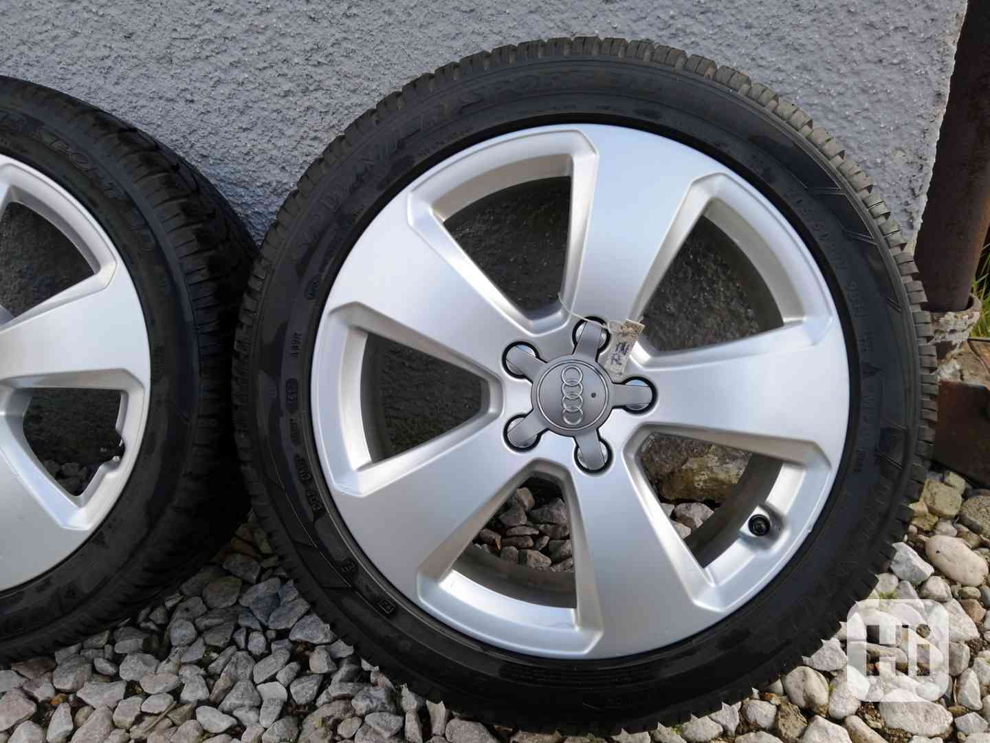 ALU kola AUDI 17" - 4 ks vč. zimních pneu - foto 1