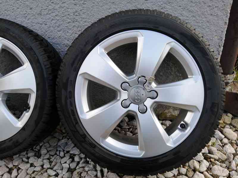 ALU kola AUDI 17" - 4 ks vč. zimních pneu - foto 1