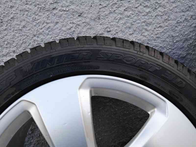 ALU kola AUDI 17" - 4 ks vč. zimních pneu - foto 6