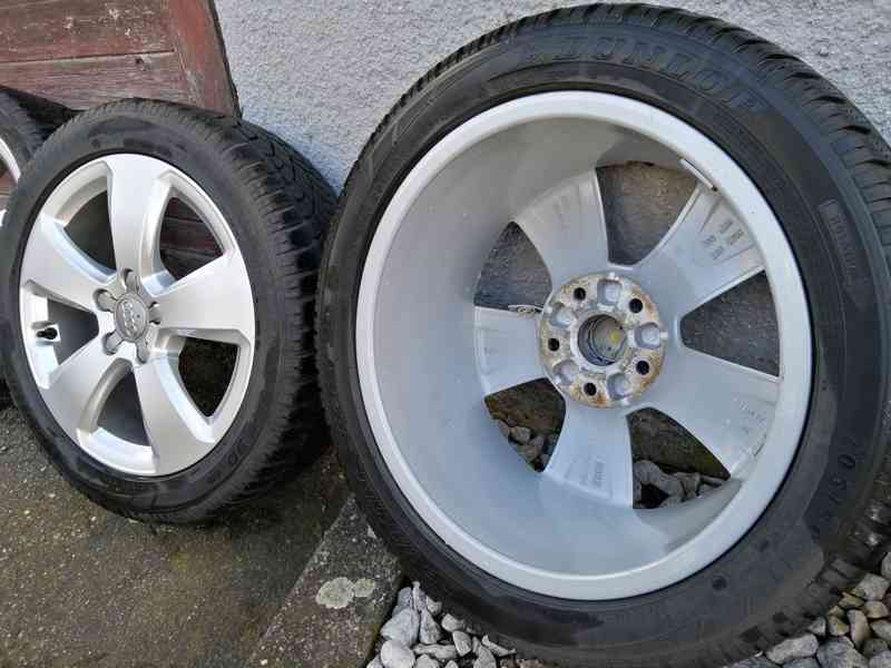 ALU kola AUDI 17" - 4 ks vč. zimních pneu - foto 4