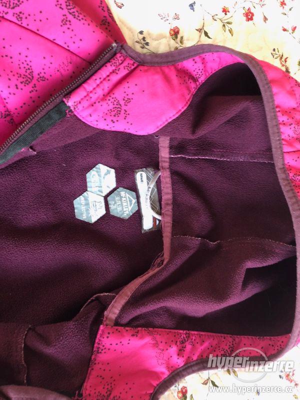 sofhsheelová bunda Mc Kinley růžová vel. 122-128 - foto 3