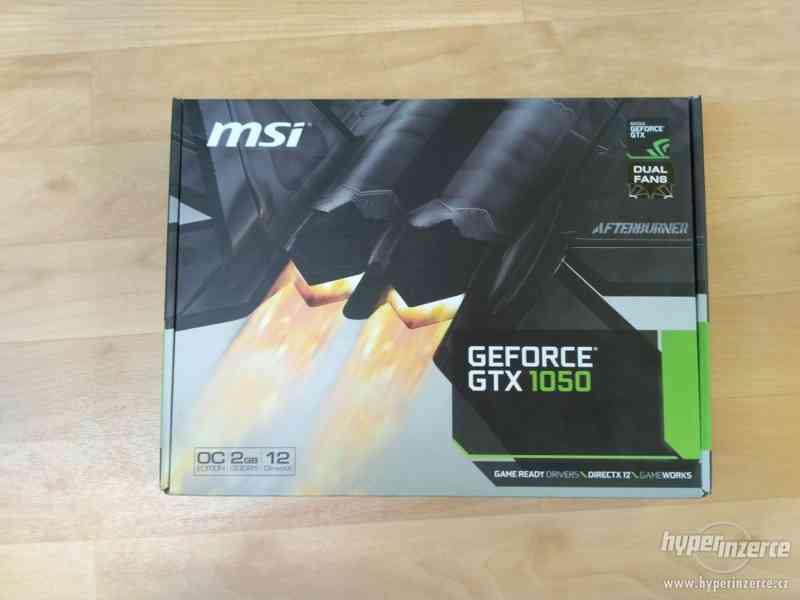 Grafická karta MSI nVidia GeForce GTX 1050 2GB OC - foto 1