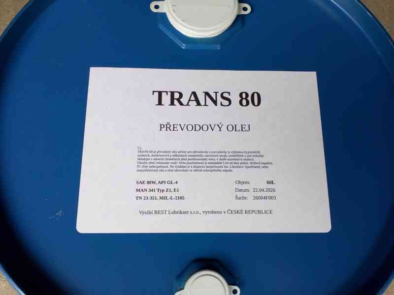 převodový olej Trans 80 (pp 80) - foto 3