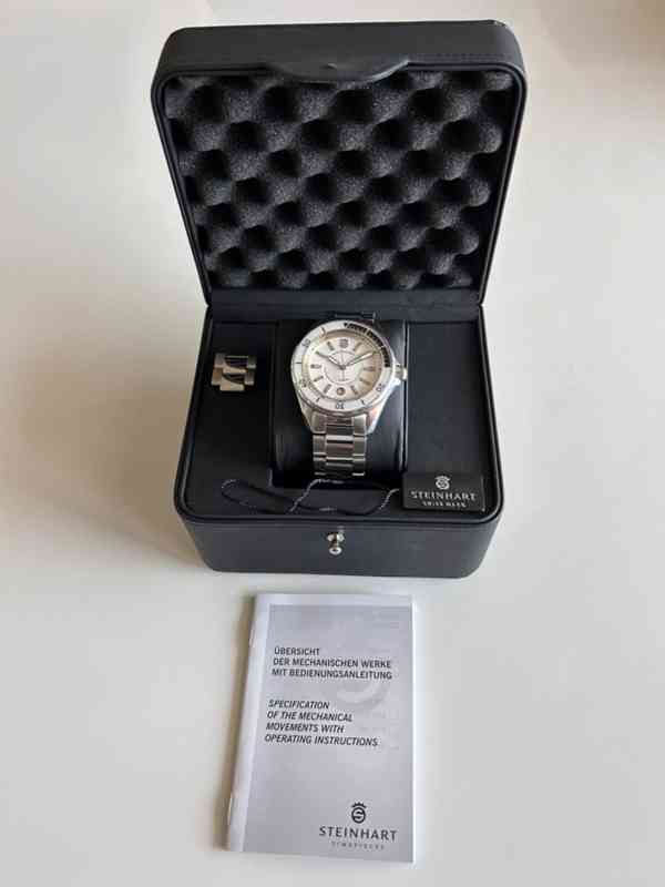 PRODÁM HODINKY STEINHART OCEAN TWO WHITE - foto 1