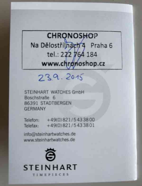 PRODÁM HODINKY STEINHART OCEAN TWO WHITE - foto 11