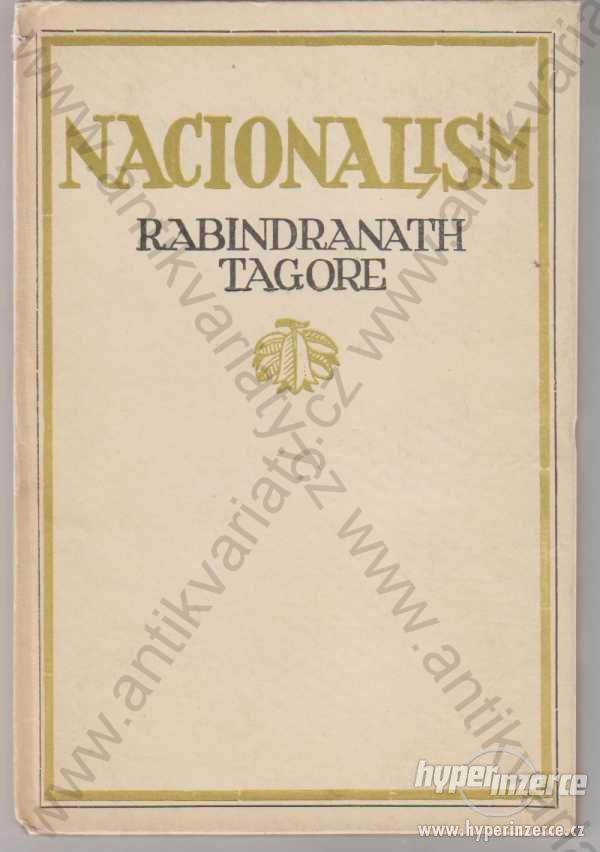 Nacionalism Rabindranath Tagore 1921 - foto 1