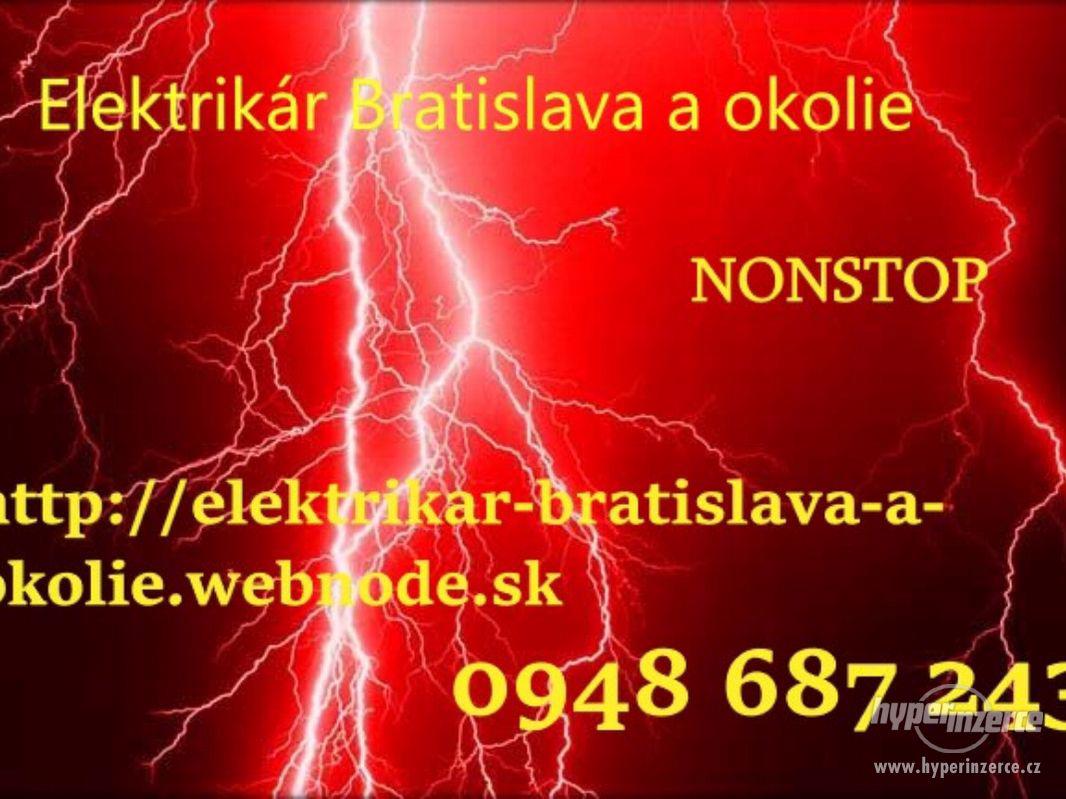 Elektrikár Bratislava a okolie-NONSTOP - foto 1