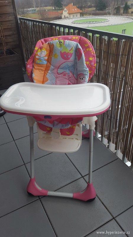 CHICCO Jídelní židle 2v1 Polly Princess - foto 1