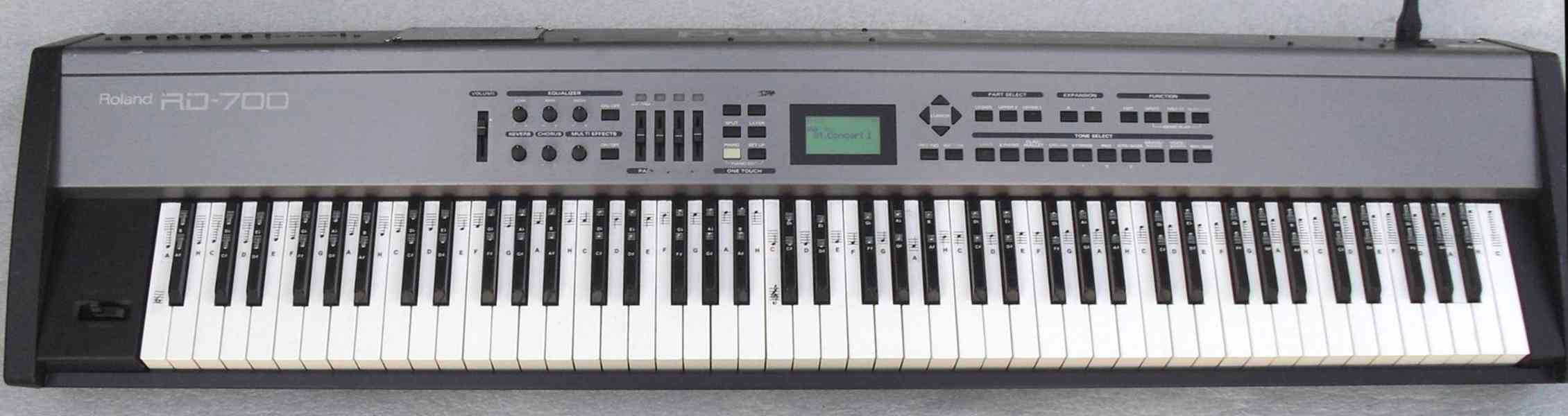 Stage piano Roland RD 700 - bazar - Hyperinzerce.cz