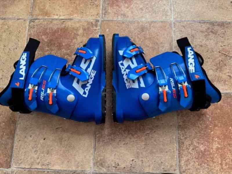Prodám dětské lyžařské boty značky Lange SJ 65 power blue/ o - foto 4