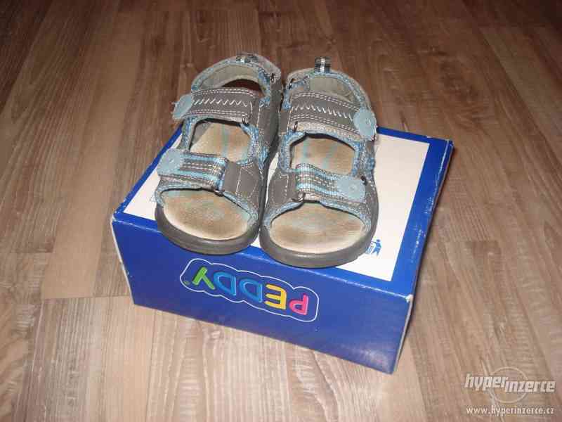 dětské sandálky značky PEDDY vel.24 - foto 1