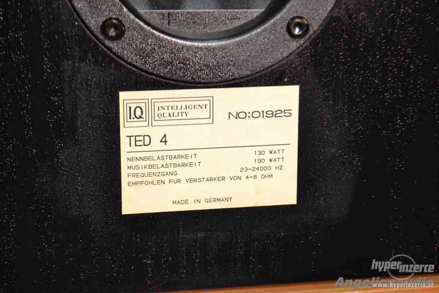 IQ TED 4, sloupové reprosoustavy, 190W, Germany, 44 kg!!! - foto 2